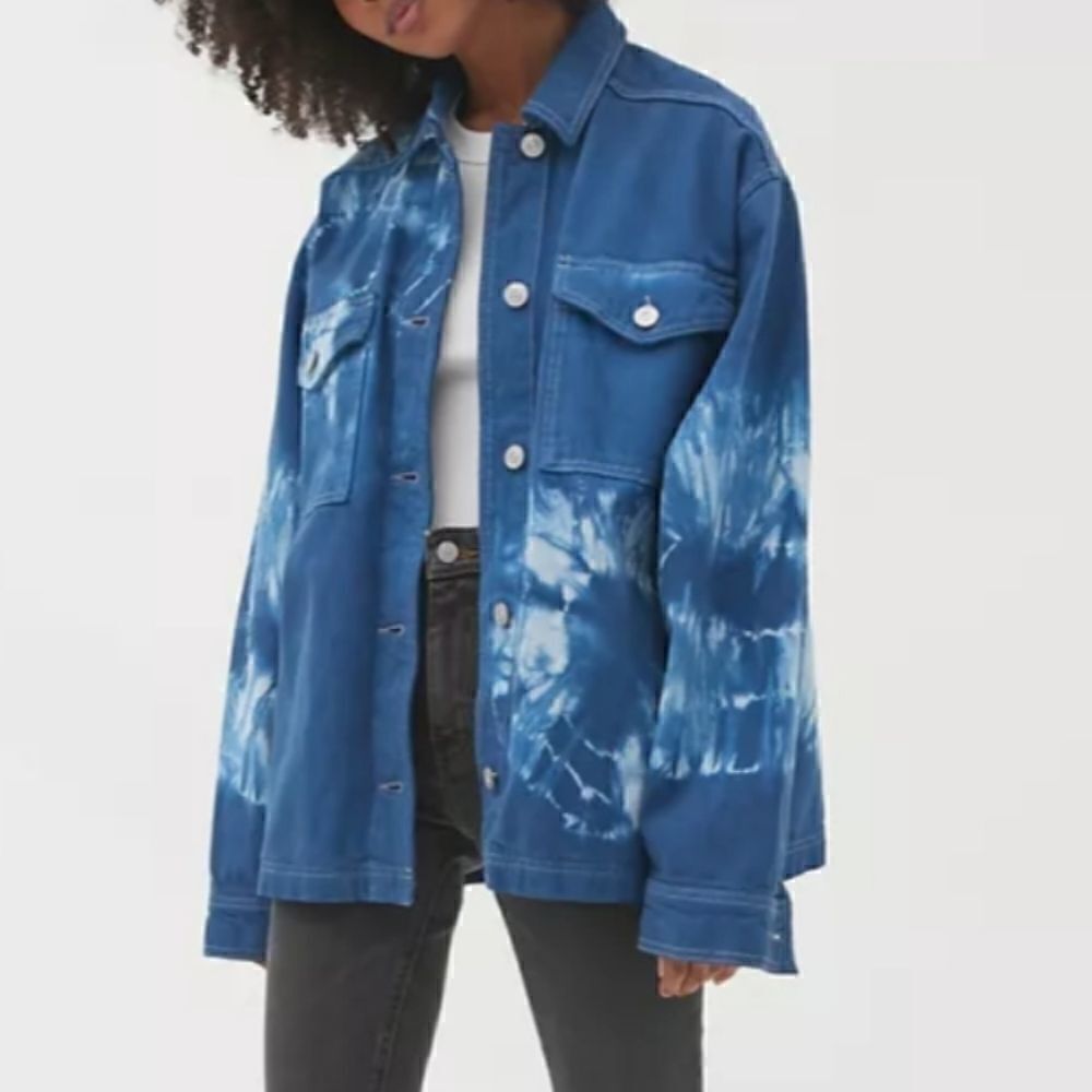 Urban Outfitters BDG tie-dye shirt jacket size small